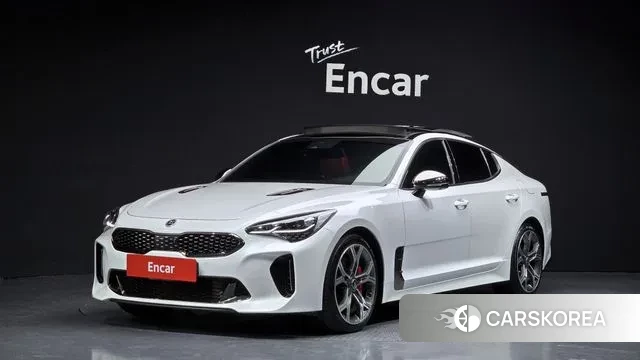 Kia Stinger 2019 Белый из Кореи