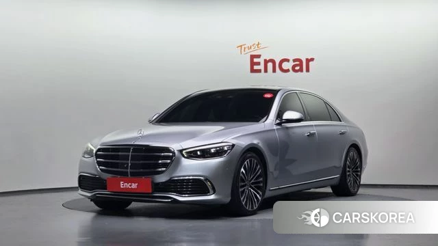 Mercedes-Benz S-Class W223 2022 Серебристо-серый из Кореи
