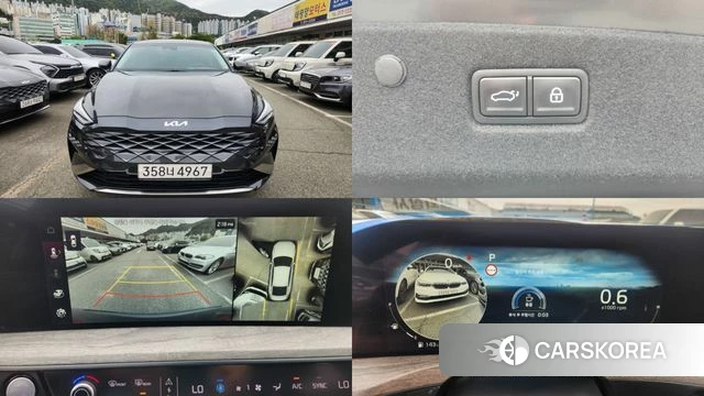 Kia K8 2022 Серый из Кореи