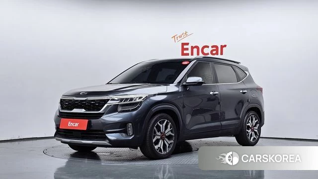 Kia Seltos 2020 Серый из Кореи