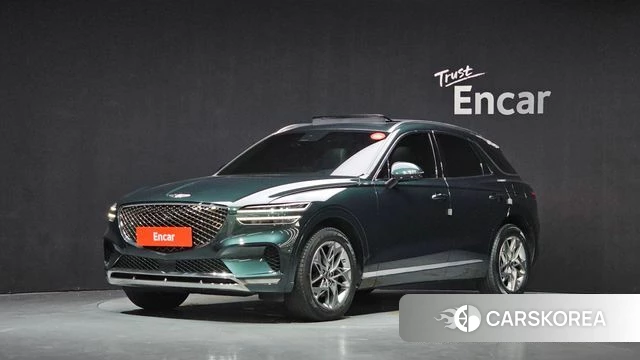 Genesis GV70 2021 Зеленый из Кореи