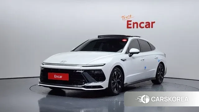 Hyundai Sonata D Edge (DN8) 2024 Белый из Кореи