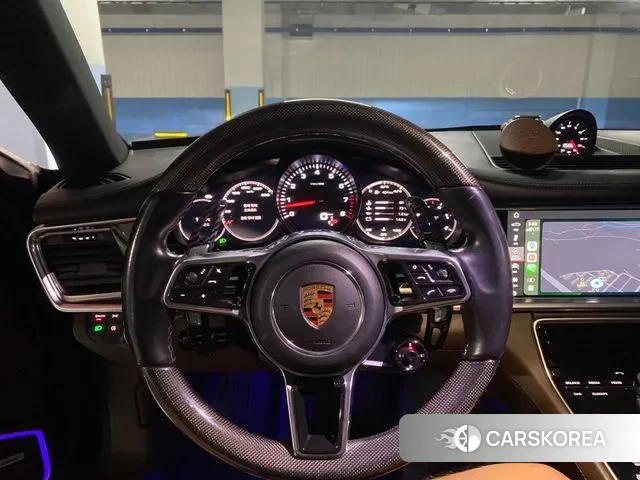 Porsche Panamera (971) 2018 Черный из Кореи