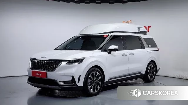 Kia Carnival 4th generation 2023 Белый из Кореи