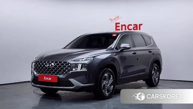 Hyundai The New Santa Fe 2021 Серый из Кореи