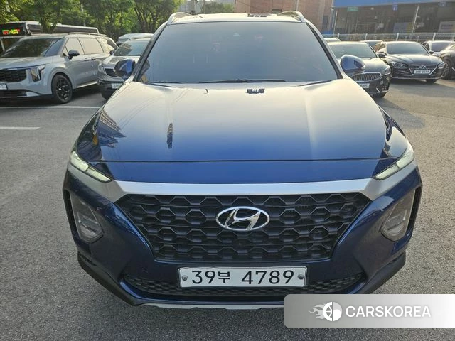 Hyundai Santa Fe TM 2018 Синий из Кореи