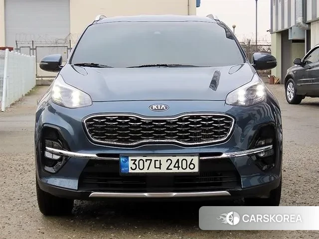 Kia Sportage The Bold 2021 Синий из Кореи
