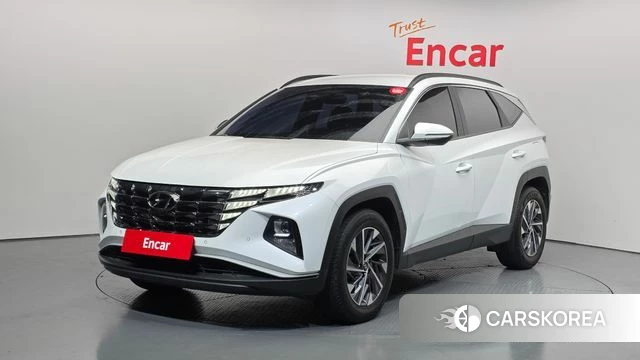 Hyundai Tucson (NX4) 2021 Белый из Кореи