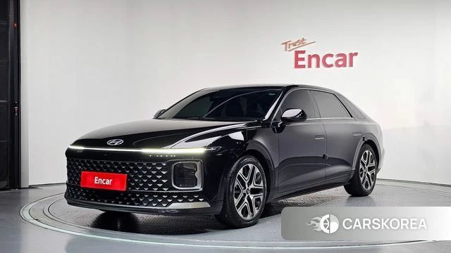 Hyundai Grandeur Hybrid (GN7) 2023 Черный из Кореи