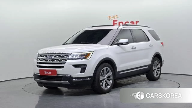 Ford Explorer 2018 Белый из Кореи
