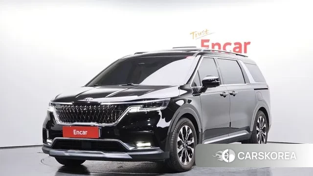 Kia Carnival 4th generation 2021 Черный из Кореи