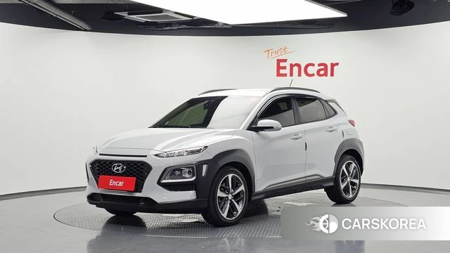 Hyundai Kona 2018 Белый из Кореи