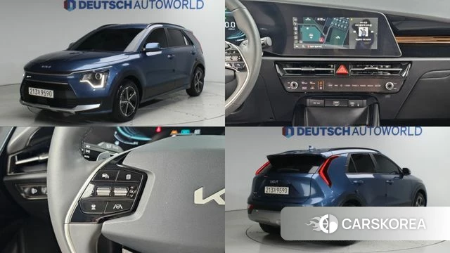 Kia Di Ol Nu Niro 2025 Синий из Кореи