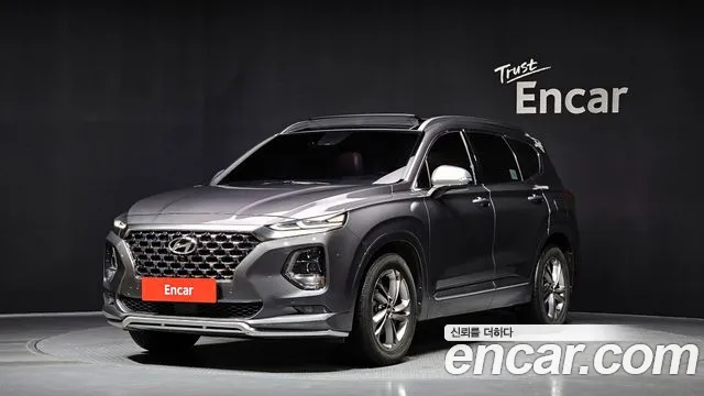 Hyundai Santa Fe TM 2018 Серый из Кореи