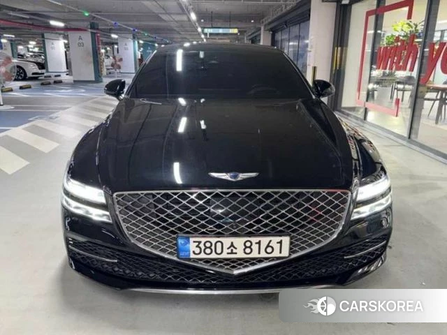 Genesis G80 (RG3) 2021 Черный из Кореи