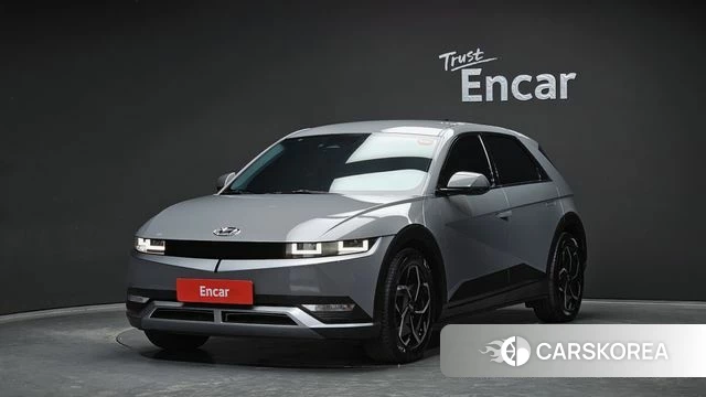 Hyundai Ionic 5 2021 Серебристо-серый из Кореи