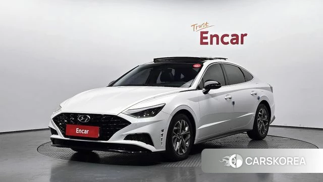 Hyundai Sonata (DN8) 2022 Белый из Кореи