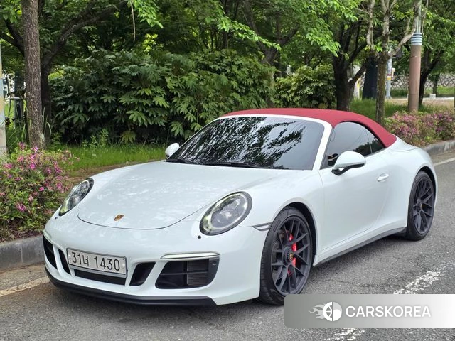 Porsche 911 2019 Белый из Кореи