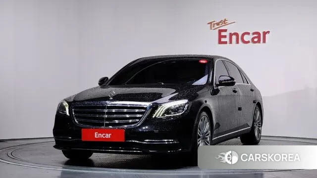Mercedes-Benz S-Class W222 2019 Черный из Кореи