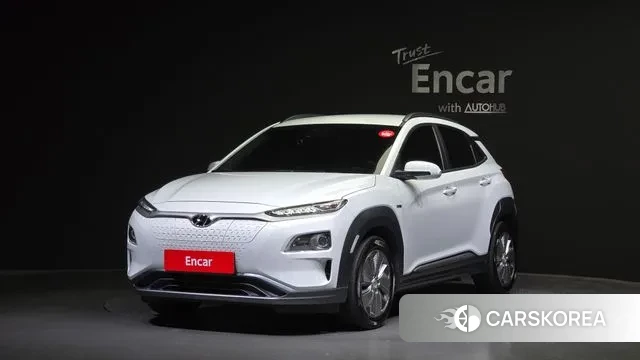 Hyundai Kona Electric 2020 Белый из Кореи