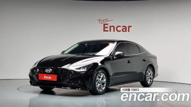 Hyundai Sonata (DN8) 2023 Черный из Кореи