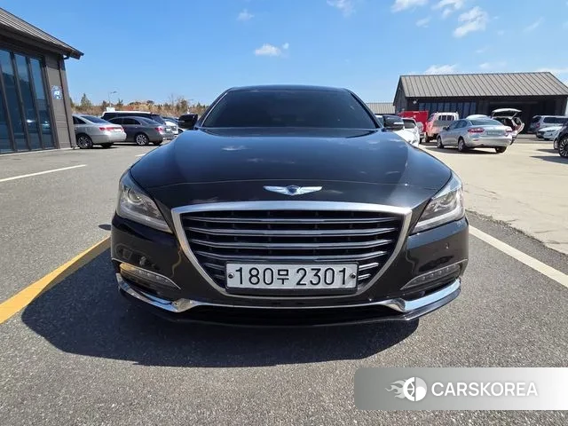 Genesis G80 2018 Черный из Кореи
