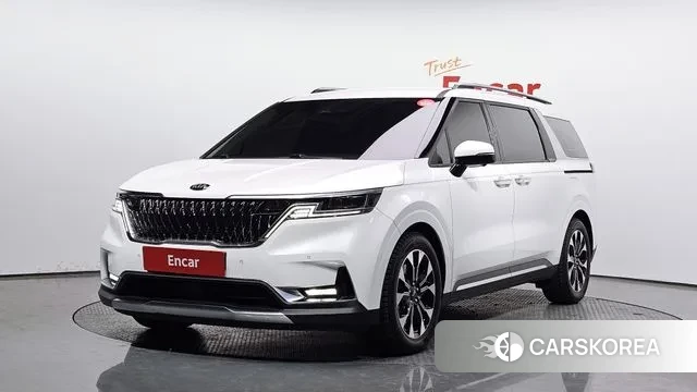 Kia Carnival 4th generation 2021 Белый из Кореи