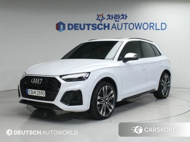 Audi SQ5 (FY) 2021 Белый из Кореи