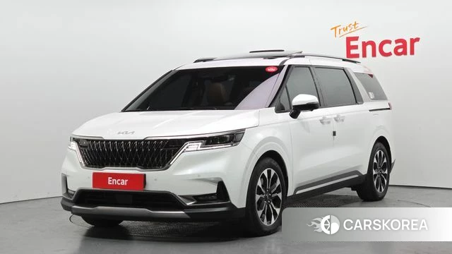 Kia Carnival 4th generation 2023 Белый из Кореи