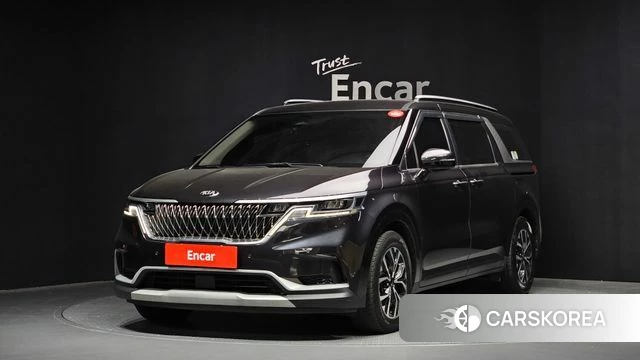 Kia Carnival 4th generation 2020 Серый из Кореи