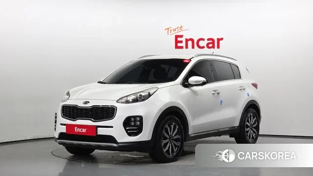 Kia Sportage 4th Generation 2018 Белый из Кореи