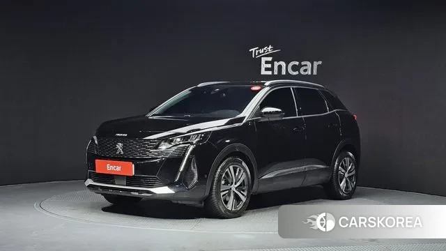Peugeot 3008 second generation 2022 Черный из Кореи