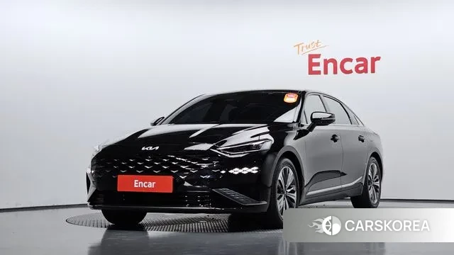 Kia K8 Hybrid 2023 Черный из Кореи