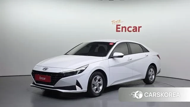 Hyundai Avante (CN7) 2020 Белый из Кореи