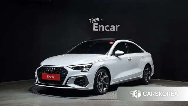 Audi A3 (8Y) 2023 Белый из Кореи