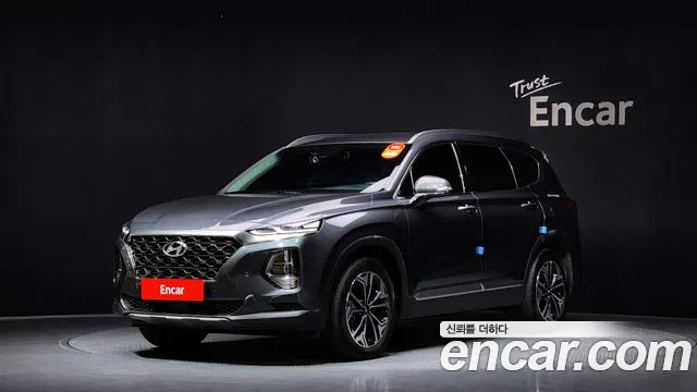 Hyundai Santa Fe TM 2019 Серый из Кореи