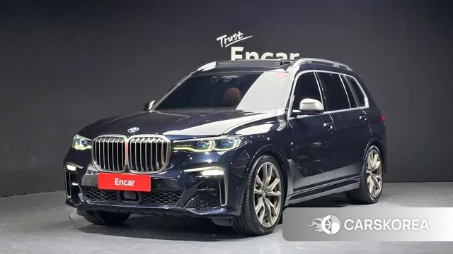BMW X7 (G07) 2020 Синий из Кореи
