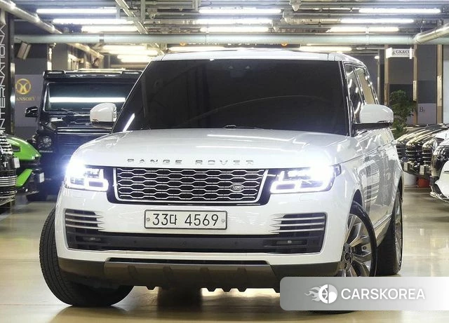 Land Rover Range Rover 4th Generation 2019 Белый из Кореи