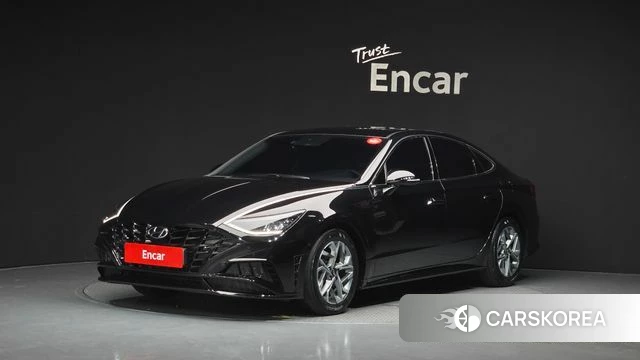 Hyundai Sonata (DN8) 2022 Черный из Кореи