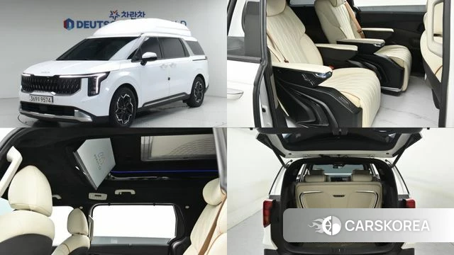 Kia The New Carnival 4th Generation 2023 Белый из Кореи