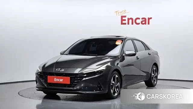 Hyundai Avante (CN7) 2020 Серый из Кореи