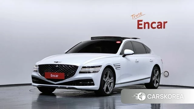 Genesis G80 (RG3) 2021 Белый из Кореи