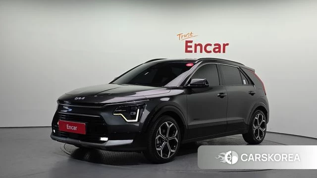 Kia Di Ol Nu Niro 2022 Серый из Кореи