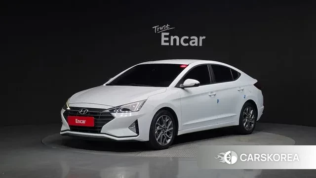 Hyundai The New Avante AD 2019 Белый из Кореи