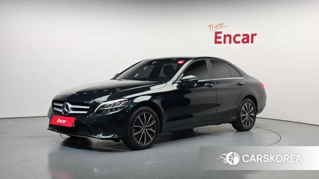 Mercedes-Benz C-Class W205 2019 Синий нефрит из Кореи