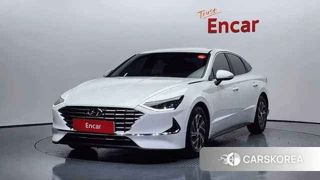 Hyundai Sonata Hybrid (DN8) 2021 Белый из Кореи