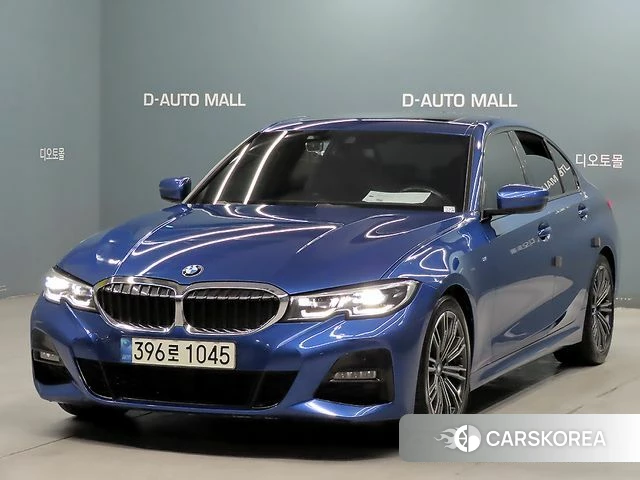 BMW 3 Series (G20) 2021 Синий из Кореи