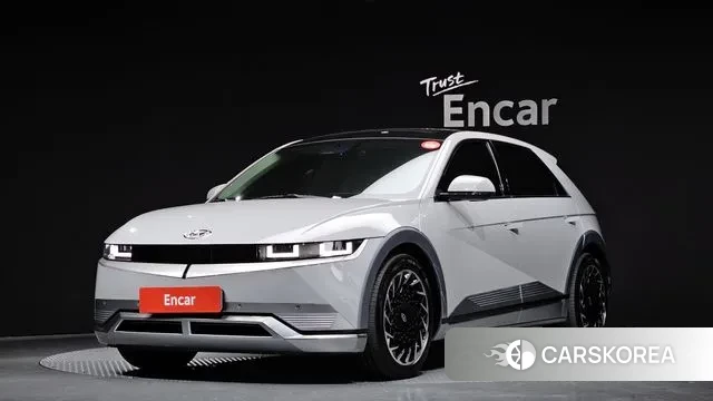 Hyundai Ionic 5 2021 Серебристо-серый из Кореи