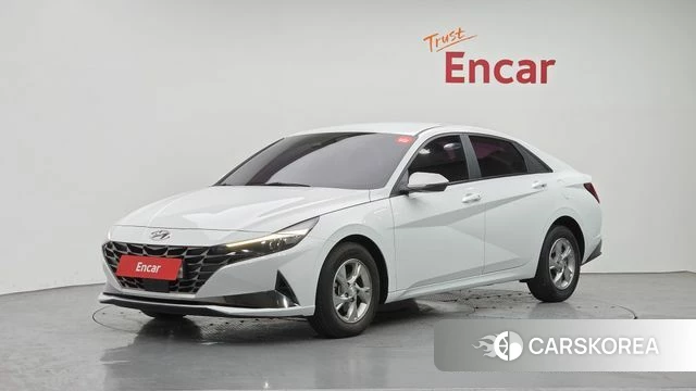 Hyundai Avante (CN7) 2020 Белый из Кореи