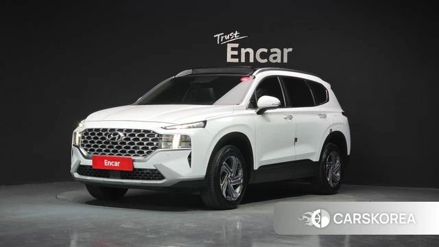 Hyundai The New Santa Fe 2021 Белый из Кореи